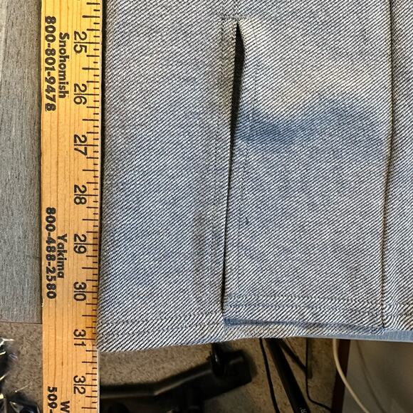 Anthropologie Maeve Wide Leg Pants front Seam and Front Slit Trousers 2 - Picture 13 of 14